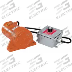 VIBCO Electric Vibrator: SCR Series, 100 lbf, 115V AC, 1.3 A, 4,000 vpm, 1,000 lb Bin Wt Capacity (MPN SCR-100). Key specifications — attr661947: 1.3 A; attr661979: 68 dBA; attr661970: 115V AC.