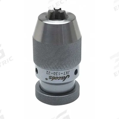 JACOBS Drill Chuck: JT6, 1/8 in to 5/8 in Capacity - High-Torque Taper-Mount Keyless Drill Chucks