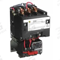 SQUARE D NEMA Magnetic Motor Starter: Non-Reversing, 3 Poles, NEMA Size 2, 45 A, 240V AC Coil (MPN 8536SDO1V03H30). Key specifications — Brand: SQUARE D; Coil Voltage: 220/240V AC; Phase: Three; Operator: None; Terminal Connection Type: Screw Clamp Terminals; Includes Pilot Light: No; Operator Controls: None; Auxiliary Contacts Included: No Auxiliary Contacts Included.