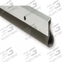 NATIONAL GUARD Door Sweep: Looped Insert, Aluminum, 84 in Lg, 2 1/4 in Wd, Aluminum (MPN 2014A-7). Key specifications — Brand: NATIONAL GUARD.