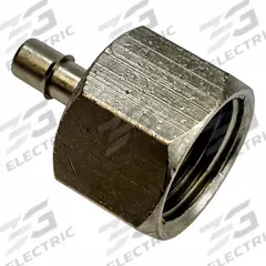 MEM-CO Mini Barbed Fitting Adapter: 3/4 in ID x 3/4 in Pipe x 3/16 in ID Size, FNPT x Tube, Brass (MPN 3/4FB5-NP). Key specifications — Brand: MEM-CO.