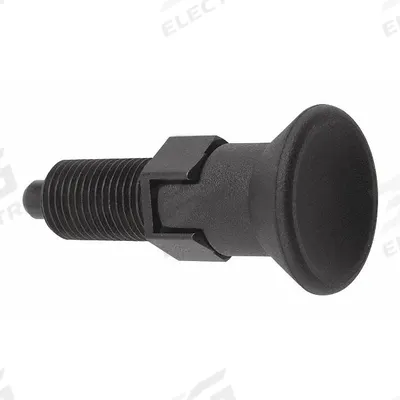 KIPP Indexing Plunger: Locking, Steel, 5/8"-11 Thread - Locking Pull-Knob Indexing Plungers