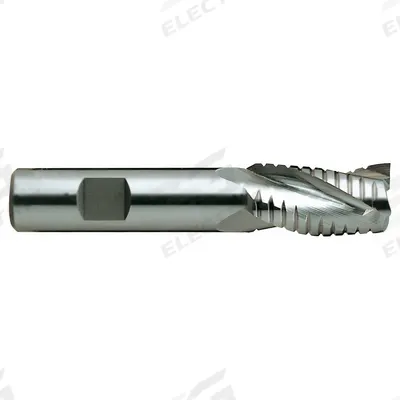 YG-1 Roughing End Mill: Cobalt, 6 Flute, 2" Mill Dia, 2" LOC, 4-1/2" OAL (MPN 73477) - General Purpose Cobalt Roughing End Mills