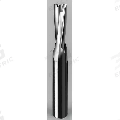 ONSRUD Solid Router Bit: Spiral O-Flute Upcut, 2 Flute, 1/2" Cut Dia - Spiral O-Flute Router Bits for Plastics