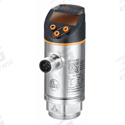 IFM Digital Pressure Sensor: SPST, 0 psi – 5,800 psi, PNP/NPN - Digital Pressure Switches