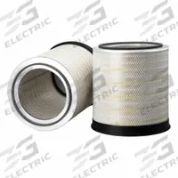 FLEETGUARD Air Filter: Round-Oval, Round, Axial Seal, 17 19/32 in Outside Dia, 29/32 in Inside Dia (MPN AF935M). Key specifications — Brand: FLEETGUARD; Compatible Vehicle Make: Thwaites; Compatible Vehicle Type: Trucks; FleetGuard Interchange: AF934.