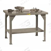 LITTLE GIANT Workbench: Adj Ht, Steel, 72 in x 30 in, 10,000 lb Overall Load Capacity, Gray (MPN WW3072-ADJ). Key specifications — Brand: LITTLE GIANT.