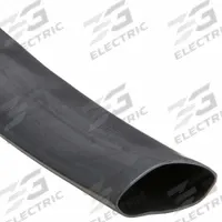 3M Heat Shrink Tubing: 2 in I.D. Before Shrinking, 0.65 in I.D. After Shrinking, 25 ft Lg, Black (MPN ITCSN-2000-25'-BLACK-REEL). Key specifications — Color: Black; Brand: 3M.