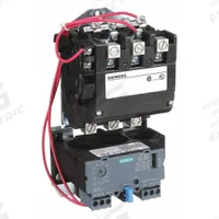 SIEMENS NEMA Magnetic Motor Starter: Non-Reversing, 3 Poles, NEMA Size 2-1/2, 60 A, 240V AC Coil (MPN 14GUG32AG). Key specifications — Brand: SIEMENS; Auxiliary Contact Form: 1NO; Coil Voltage: 190-220/220-240V AC; Phase: Three; Terminal Connection Type: Screw Terminals; Auxiliary Contacts Included: 1NO; Signaling Features: Pilot Light; Thermal Units Required: None (Not Applicable to Electronic Overloads).