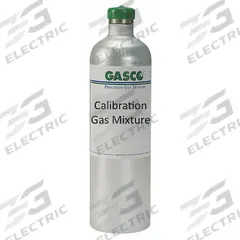 GASCO Calibration Gas: Nitrogen, Disposable, +/-5% Accuracy, NO2, Calibration Gas, Calibration Gas (MPN 34L-111-40). Key specifications — For Use With: All OEM Gas Detectors; Background Gas: Nitrogen; Brand: GASCO; Gas Mixture: Nitrogen Dioxide 40 ppm; Reusability: Disposable.