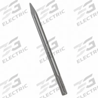 BOSCH Chisel Bit: 1/4 in Head Wd, 12 in Overall Lg - Chisel Bits for SDS-Max Hammer Drills