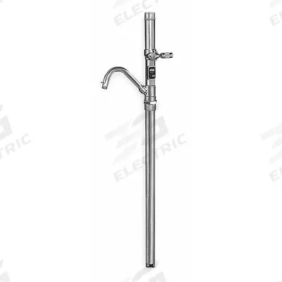 LINCOLN Air Drum Pump: Pump w/ Spout, 1:1, 20 gpm Max. Flow Rate, 120°F Max. Fluid Temp. - Standard Dispensing Piston Drum Pumps