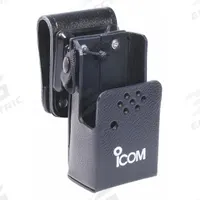 ICOM Case with Swivel Belt Clip: Fits Icom, For F3001/F4001 Series, Black, Leather, Belt Clips/Cases (MPN LCF3000 SWIVEL). Key specifications — Material: Leather; Compatible Radio Brand: Icom; Manufacturer Part Number: LCF3000 SWIVEL; Compatible Radio Series: F3001; Product Type: Case with Swivel Belt Clip; Color: Black; Brand: ICOM; Compatible Radio Manufacturer Model Number: F3101D.