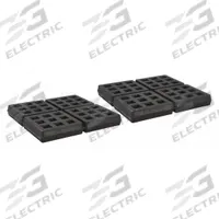MASON Vibration Isolator Pad: Neoprene, Waffle Pad Top, 6 in Lg, 6 in Wd, 3/4 in Ht, 2 PK (MPN 20UZ19). Key specifications — Isolator Material: Neoprene; Brand: MASON.