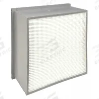 GRAINGER Minipleat Air Filter: 24 in x 24 in x 12 in, Fiberglass, Plastic, Single Header, MERV 14 (MPN 20HN68). Key specifications — Brand: GRAINGER; Frame or Header Material: Plastic; Media Material: Fiberglass.