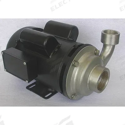 Dayton Centrifugal Pump: 304 Stainless Steel, 2 hp Horsepower (Max), Single Phase - Stainless Steel Housing Chemical-Resistant Centrifugal Pumps