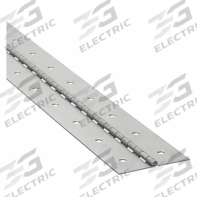 APPROVED VENDOR Piano Hinge: Steel, 72 in Leaf Ht - Full Surface-Mount Piano Hinges