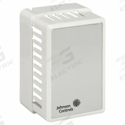 JOHNSON CONTROLS Thermostat Cover: For Johnson Controls T-4000, Cover with Logo - Pneumatic Thermostat Covers