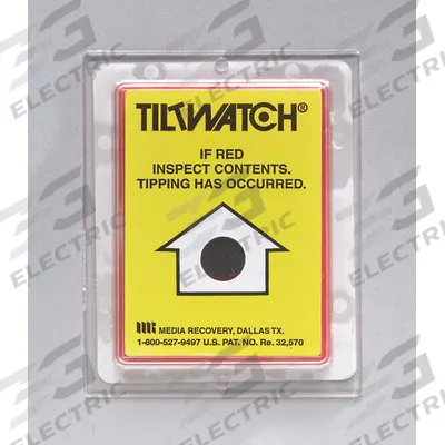 SHOCKWATCH Shipping Labels: 100 PK (MPN TILTWATCH). Key specifications — Brand: SHOCKWATCH. - Tilt Indicators