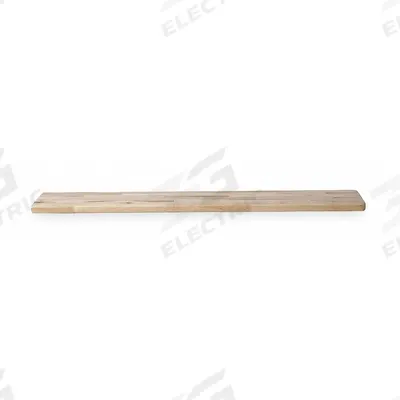 HALLOWELL Pedestal Bench Top: 5 ft x 9 1/2 in, Laminated Maple, Natural - Tops for Locker Room Benches