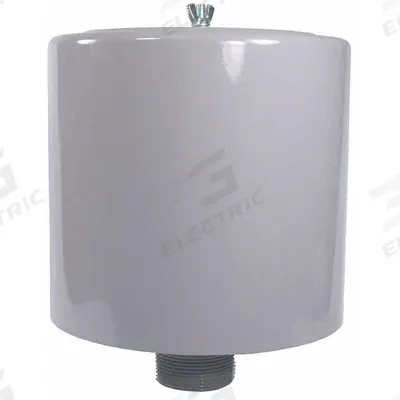 SOLBERG Filter Silencer: 2 1/2 in (M)NPT Inlet Size, 195 cfm, 12.5 in Overall Ht - Air Compressor Intake Filters & Silencers