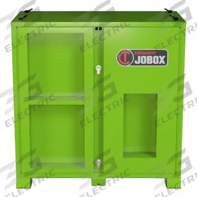 CRESCENT JOBOX PPE Cabinet: 30 in W x 60 in D x 60 in H, 50.77 cu ft - Jobsite Cabinets