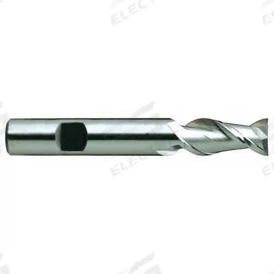 YG-1 Square End Mill: High Speed Steel, TiN Coated, 2 Flute, 7/8" Mill Dia, 1-7/8" LOC - High-Speed Steel Square End Mills for Aluminum