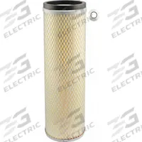 BALDWIN FILTERS Automotive Air Filter: Round-Oval, Engine, Round, Axial Seal, 5/8 in Inside Dia (MPN PA2530). Key specifications — Brand: BALDWIN FILTERS; Compatible Vehicle Make: Hitachi; Baldwin Interchange: PA2530.