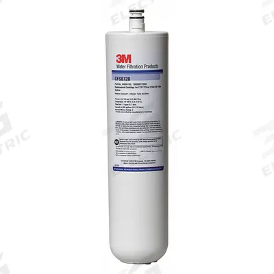 3M WATER FILTRATION PRODUCTS Quick-Connect Water Filter: 5 micron, 1.5 gpm - Quick-Connect Drinking Fountain & Beverage Machine Water Filters