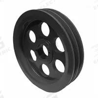 APPROVED VENDOR V-Belt Sheave: 2BK110H, 2 Groove, 10.75 in OD, Bushed Bore, H/QT, Cast Iron. Key specifications — Pulley Industry Number: 2BK110H.