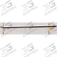 PRO-LINE Shelf Riser: 60 in Overall Wd, 12 in Overall Dp, Beige, Plastic, Includes Mounting Hardware (MPN CSPL1260P). Key specifications — Includes Mounting Hardware: Yes; Color: Beige.