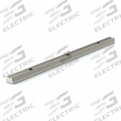 PBC LINEAR Linear Shaft Support Rail: 25 mm Shaft Dia, 1,200 mm Lg, Unfinished, Steel (MPN LSRM25PD-0600-SL). Key specifications — attr111735: PBC LINEAR; attr111741: Unfinished.
