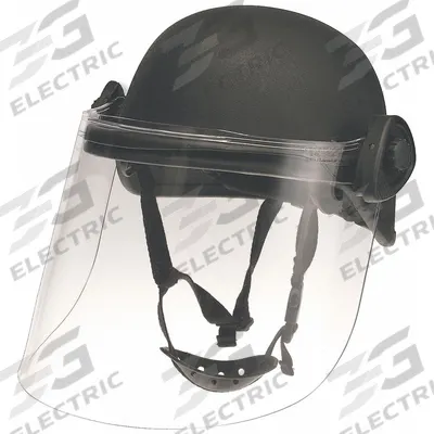 UNITED SHIELD Level IIIA Lightweight Helmet w/ Paulson Face Shield: L Fits Hat Size