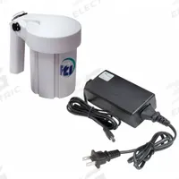 FINISH THOMPSON Electric Drum Pump Motor: Cordless Battery, 1/8 hp HP, 12 V DC, Nylon (MPN 108017-3). Key specifications — Compatible Series: EF; Housing Material: Nylon; Brand: FINISH THOMPSON; Power Source: Cordless Battery; Rated Voltage: 12 V DC; Hazardous Location Class: Not Rated; Duty Cycle: Continuous; Compatible Manufacturer Model Number: DEFP006.