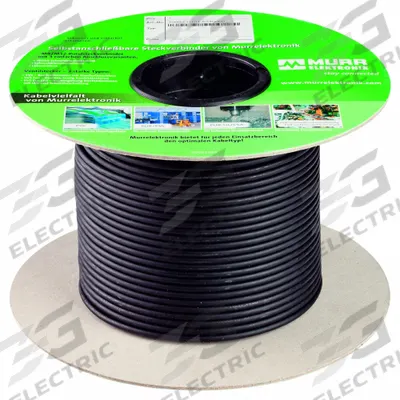 MURRELEKTRONIK Control Cable: 24 AWG, 3 Conductors, 1,640 ft, PVC Jacket - Continuous Flexing Control Cables