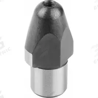 KIPP Flattened Tapered-Head Locating Pin: Flattened Tapered, Shouldered, Steel, 3 mm Shank Lg (MPN K1094.405). Key specifications — attr648480: KIPP.