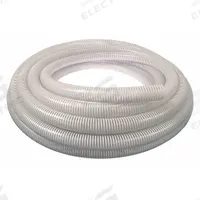 Water Suction Hose: 1 in Hose Inside Dia., 90 psi, Clear/White, 100 ft Hose Lg (MPN SPT100-100-G). Key specifications — Temp. Range: -10° to 130°F; Hose Color: White; Brand: APPROVED VENDOR.