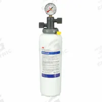 3M AQUA-PURE Water Filtration System: 0.2 micron, 3.5 gpm, 18 1/8 in Overall Ht (MPN ICE160-S-SR). Key specifications — Filter Media: Pleated Membrane; Brand: 3M AQUA-PURE; Reduces: Cyst.