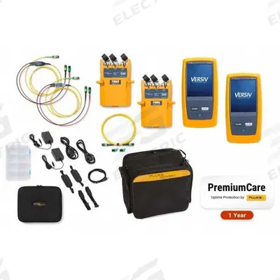 FLUKE NETWORKS Fiber Optic Tester: Fiber Optic Tester, CFM-100S/GLD, Multi-Mode/Single-Mode - Fiber Optic Tester Modules