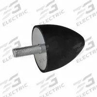 JW WINCO Vibration-Isolating Mount: Conical, Natural Rubber, Male x Non-Threaded Style (MPN 353-50-61-M8-S-40). Key specifications — Isolator Body Material: Natural Rubber.