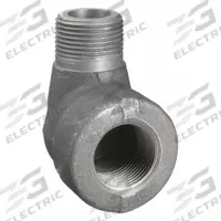 ANVIL Metal Pipe Elbow: 3/4 in x 3/4 in, Female NPT Threaded x Male NPT Threaded, 2,000 psi @ 150° F (MPN 0361109507). Key specifications — Maximum Operating Pressure: 2,000 psi @ 150° F; (DO NOT SEND) Manufacturer Location: Globally Sourced.