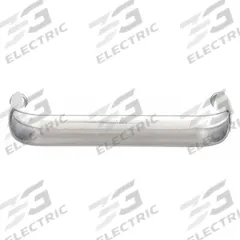 MONROE PMP Pull Handle: Threaded Holes, Aluminum, Silver, #10-32 Screw Size, 0.28 in (MPN PH-0149). Key specifications — Brand: MONROE PMP; Projection Type: Non-Recessed; Material: Aluminum; Finish: Dull; Color: Silver; Folding Type: Fixed; Mounting Type: Threaded Holes; Screw Size: #10-32.