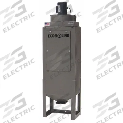 ECONOLINE Abrasive Blasting Dust Collector: 115V AC - Cartridge Filter-Style Blasting Cabinet Dust Collectors