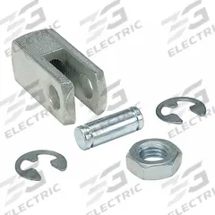 SPEEDAIRE Rod Clevis Kit: Clevis Mount Type, Fits 1 1/16 in Bore Dia, 1 3/16 in Overall Lg, Steel (MPN 5VKW2). Key specifications — attr947439: 5VKW2; attr947448: Steel; attr1171502: Piston Rod Clevis.