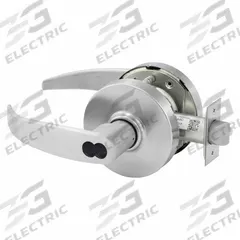 SARGENT Door Lockset: Classroom Lever Locksets, Chrome, ADA Compliant (MPN 70-10XG37 LP 26D). Key specifications — Brand: SARGENT; Series: 10X LINE; ADA Compliant: Yes; Finish: Satin Chromium-Plated.
