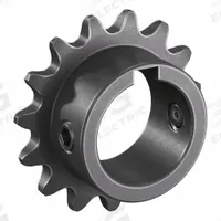 TSUBAKI Single Strand Sprocket: 35, For 3/8 in Chain Pitch, 1 in Bore Dia, 15 Teeth, Steel (MPN 35B15F-1). Key specifications — Brand: TSUBAKI.