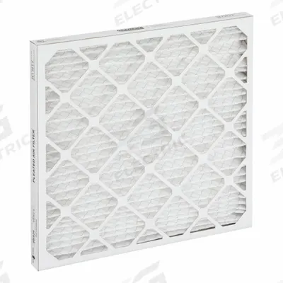 GRAINGER Pleated Air Filter: 24 in x 24 in x 2 in, MERV 8 - MERV 8 Pleated Air Filters