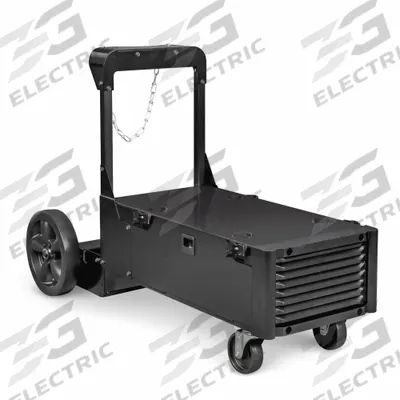 MILLER ELECTRIC Running Gear and Cylinder Rack: For 7 in Max Cylinder Dia, Caster - Miller Welder & Cylinder Rack Carts