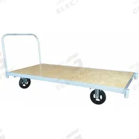WESTWARD Platform Truck: 1,400 lb, 48 in L x 24 in W x 14 in H Deck, 10 in Caster Dia, Rubber Caster (MPN 48XK56). Key specifications — Side Panel Type: No Side Panels; Caster/Wheel Configuration: (2) Swivel; Brand: WESTWARD.