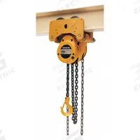 HARRINGTON Manual Chain Hoist: Push Trolley, 500 lb Lifting Capacity, 10 ft Lift Lg (MPN NTH003-10). Key specifications — Brand: HARRINGTON; Lifting Hook Type: Hook with Safety Latch.